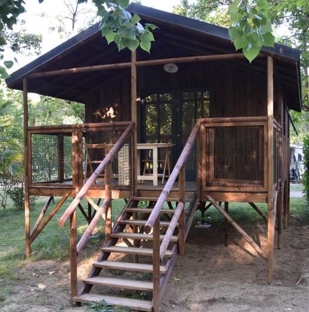 Camping Le Mouliat Hotel Moncrabeau Exterior photo